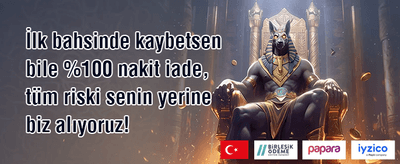 100% Hoş Geldin Bonusu promotion banner